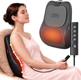 Electric Up&Down Kneading Massage Pillow For Back, Neck, Shoulder, Leg,Birthday Christmas For Women Men Gifts,Home Office Use Back Massager With Heat, Pain Relief For Deep Tissue,3D Lower Back Massager B0H5VGG7JN