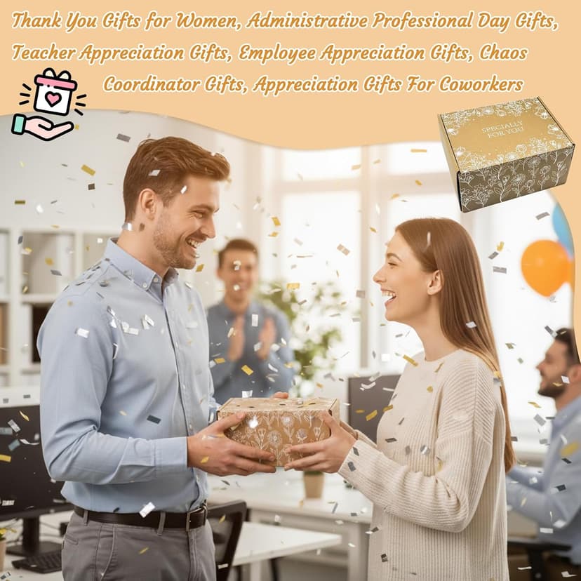 Bosses Day Gifts for Women, Teacher Appreciation Gift Bulk For Coworkers Nurse Social Worker Boss Female LUICONMO Thank You Gifts for Women, Employee Appreciation Gifts B0GJ5543J3