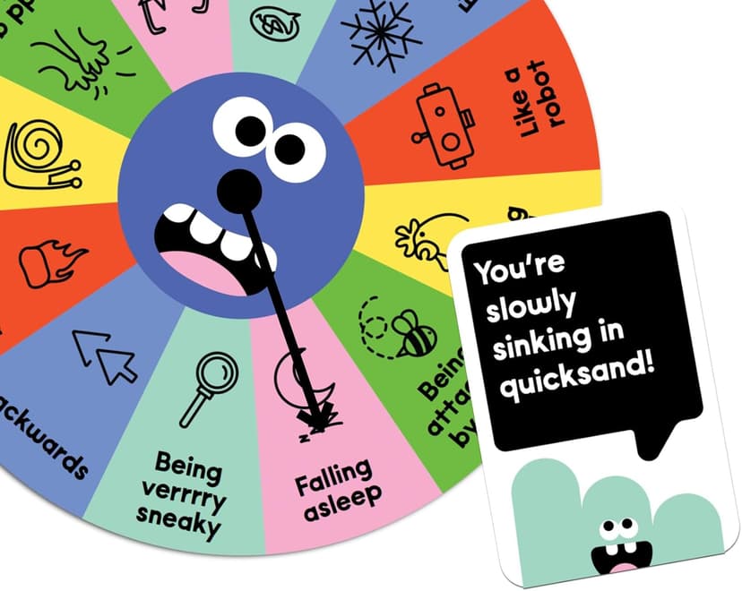 Laugh Attack [Can You Make Your Family Laugh? | Don’t Laugh Challenge Card Game For Kids, Teens, and Families | Great For Game Night, Reunions, Vacation | Kids Gift For Boys & Girls Ages 5+]