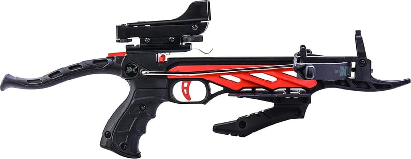 Bear X Desire RD Self-Cocking Crossbow with Red Dot Sight 3 Premium Bolts, Black, One Size