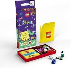 LEGO Recreate Activity Cards – Tech | Build & Play Game with 30+ Activity Cards & 25 LEGO Elements | Ages 6+