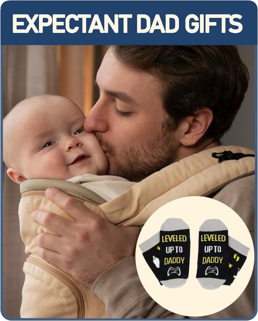 First Time Dad Gifts, Expectant Dad Gifts, Father to Be Gift, Soon to Be Dad Socks, Gifts for New Dad