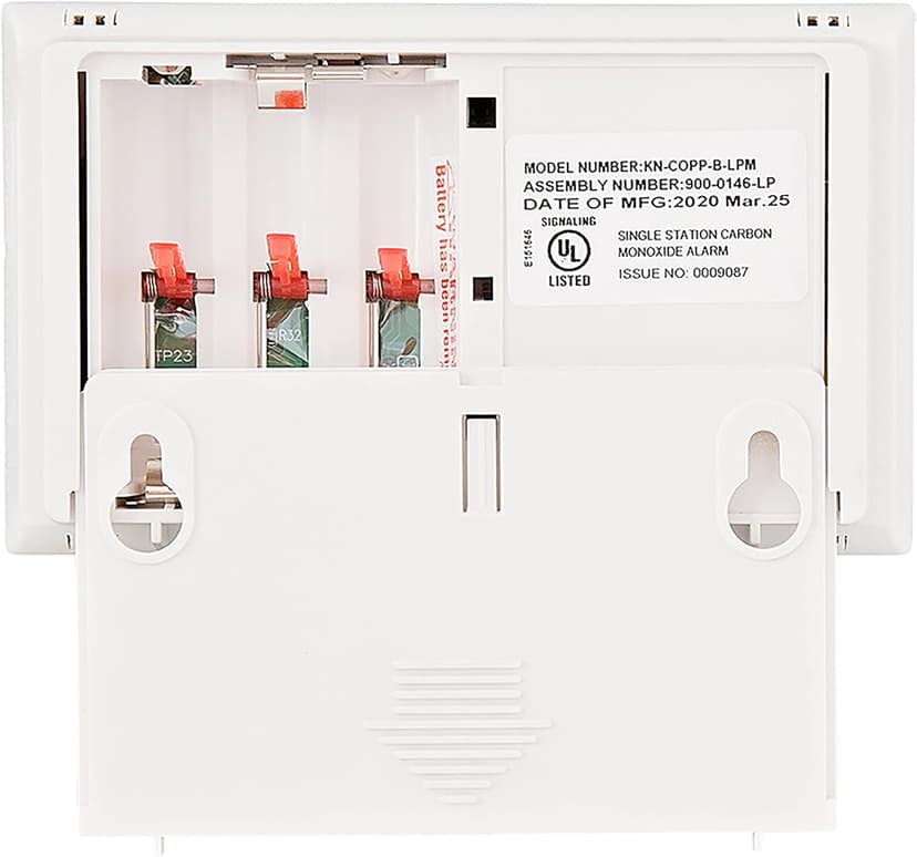 Kidde Carbon Monoxide Detector, AA Battery Powered CO Alarm with LEDs, Test-Reset Button, Low Battery Indicator, Portable
