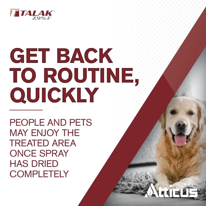 Atticus Talak 7.9 F Bifenthrin Insecticide Concentrate (96 oz) – Indoor and Outdoor Insect Control