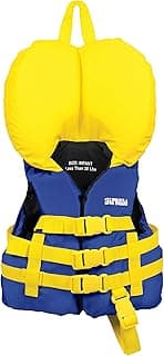 Airhead General Purpose Life Jacket for Adults & Kids - US Coast Guard Approved Life Vest for Men, Women, Youth, Child & Infant, Boating Safety PFD for Fishing & Swimming