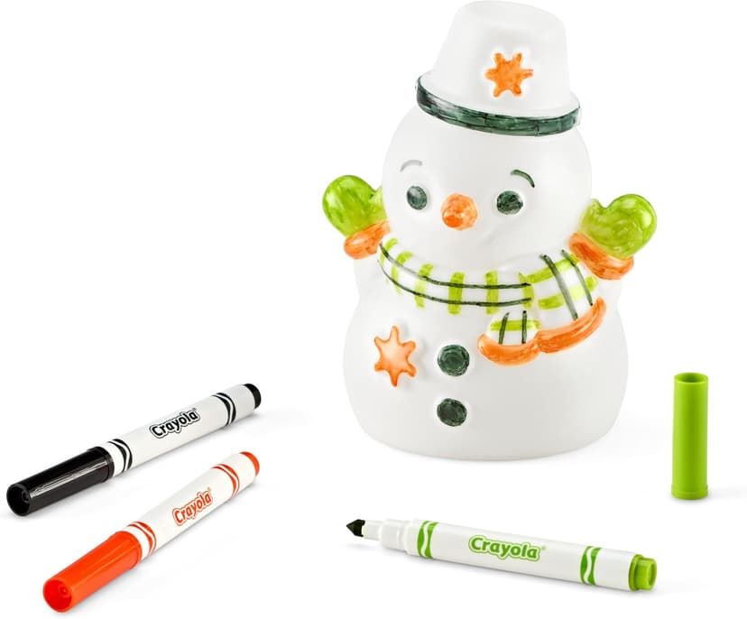 Crayola Light-Ups - Snowman, Light Up Snowman Toy, Christmas Gift for Grandkids & Kids, Reusable Coloring Craft Toy, Decoration for Indoors, Stocking Stuffers B0CRBKBZNH