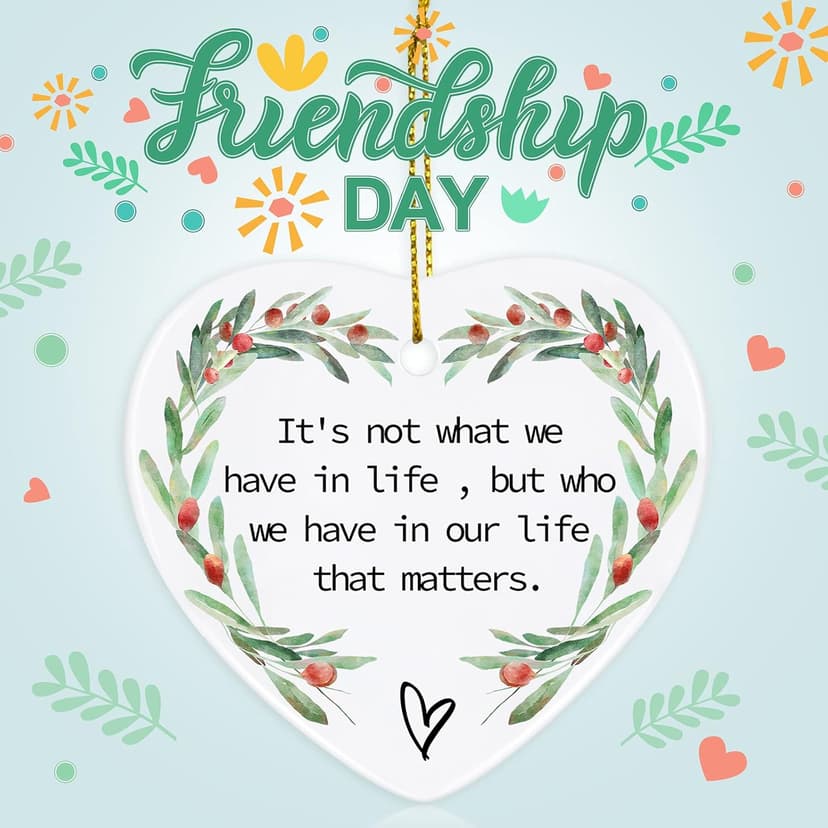 Friendship Ornaments - Christmas & Birthday Gifts for Women - Home Decor