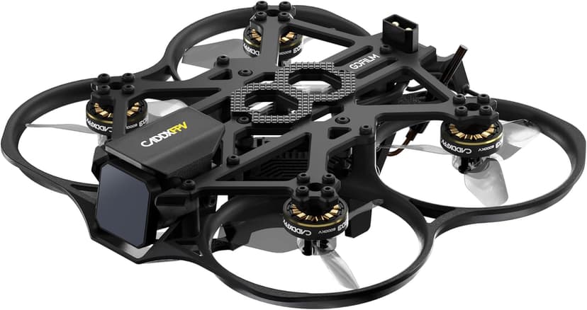 Caddxfpv Walksnail Gofilm 20 FPV Drone – 4K/60FPS Moolight Kit,Supports with camera for 4k recording,160°FOV micro drone with camera,Lightweight 115g racing drone,22ms Low Latency,ELRS Receiver,for Indoor & Outdoor FPV Flying