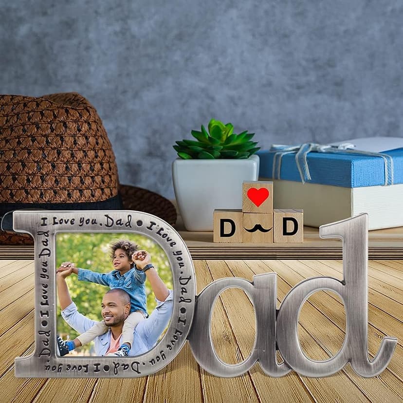 Dad Picture Frame - Birthday & Christmas Gifts From Daughter