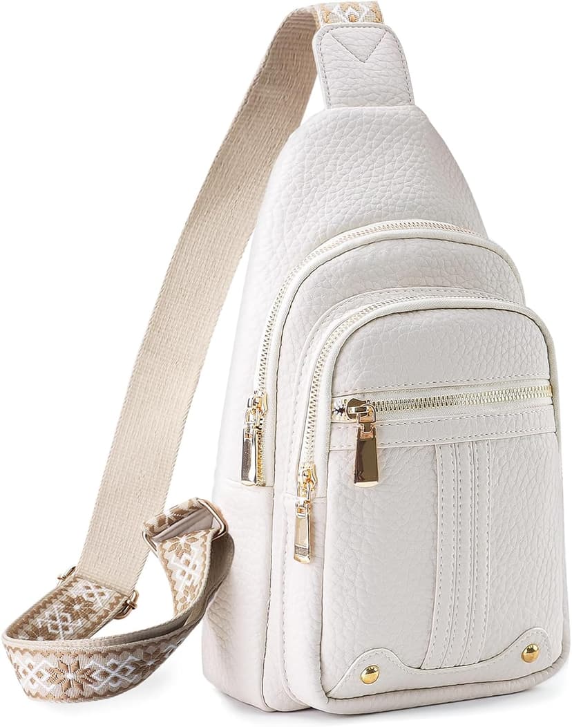 Christmas Gifts for Mom Wife Crossbody Bags Gifts for Women Birthday Gifts for Her Small Crossbody Sling Bag Fanny Pack Chest Travel Anti Theft Purse Unique Secret Santa Mothers Day Gift Ideas