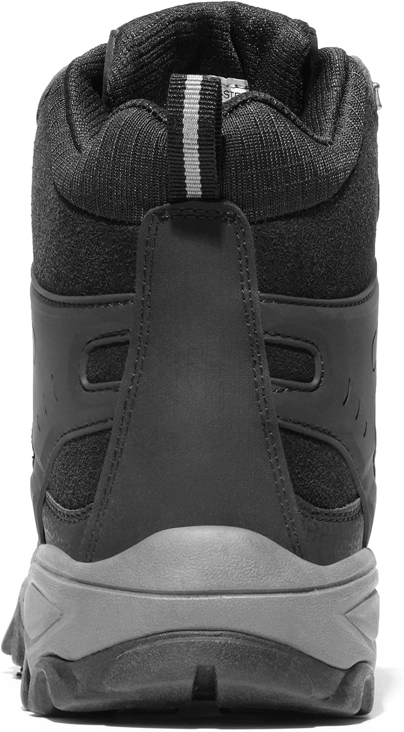 NORTIV 8 Waterproof Steel Toe Boots for Men Slip Resistant Safety Industrial Boots Paladin-Steel