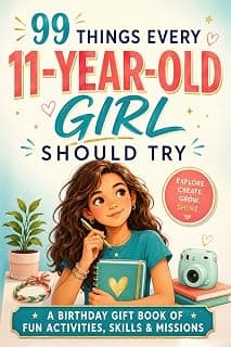 99 Things Every 11-Year-Old Girl Should Try: The Birthday Gift Book of Fun Activities, Real-Life Skills, and Confidence-Building Missions for Tween Girls B0H3GQ2VN4