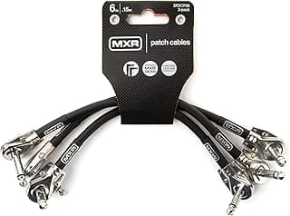 MXR Patch Cable 6 in|15 cm - 3 Pack (3PDCP06)