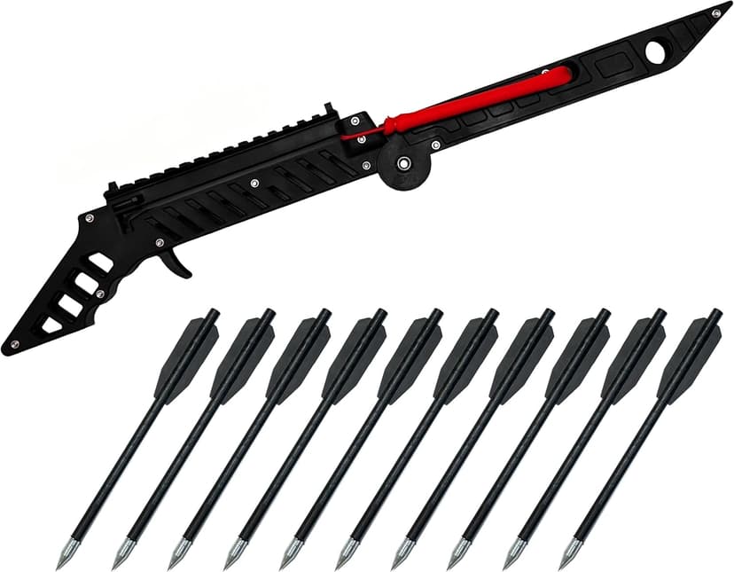 Folding Crossbow Professional Training Portable Easy Storage Lightweight Archery Equipment for Adults Target Practice