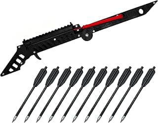 Folding Crossbow Professional Training Portable Easy Storage Lightweight Archery Equipment for Adults Target Practice