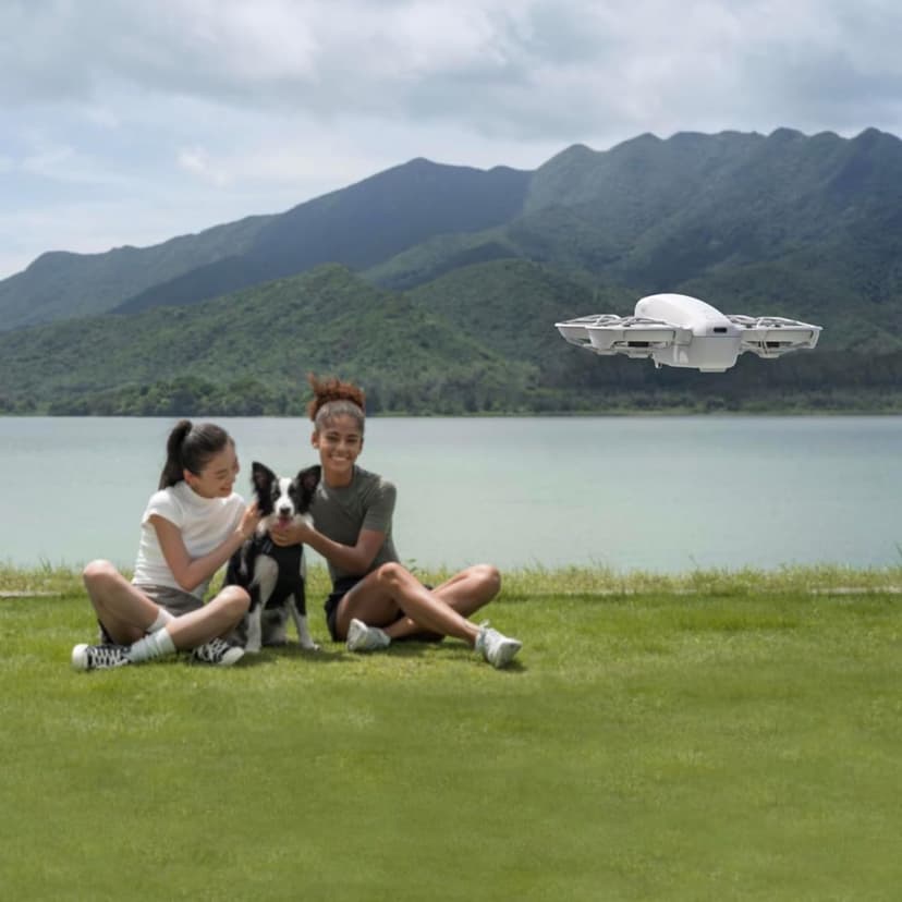 DJI Neo, Mini Drone with 4K UHD Camera for Adults, 135g Self Flying Drone that Follows You, Palm Takeoff, Subject Tracking, QuickShots, Stabilized Video, Built-In Propeller Guard (Controller-Free)