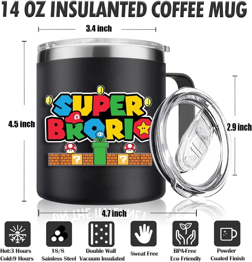 Funny Gifts for Brother Adult-Birthday Brother Gifts from Sister-Big Brother Gifts for Boy-Christmas Gifts for Brother-Best Gifts for Brother Dad Husband Son Boyfriend Him(14oz)