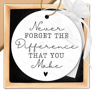 Appreciation Ornament for Employees, Mentors, Pastors, Volunteers & Friends Christmas Thank You Gifts for Women - Teacher, Nurse, Coworker & Boss 2026 B0CGQ24JHY