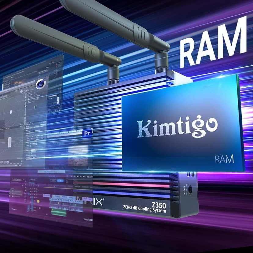 MINIX Fanless Mini PC Windows 11 Pro, Intel i3-N350, NEO Z350-0dB 16GB DDR4 512GB M.2 PCIe Gen3 x 4 SSD Micro Desktop Computer, 4K Dual Display/2.5G LAN, for Business Home Office Multi-Tasking