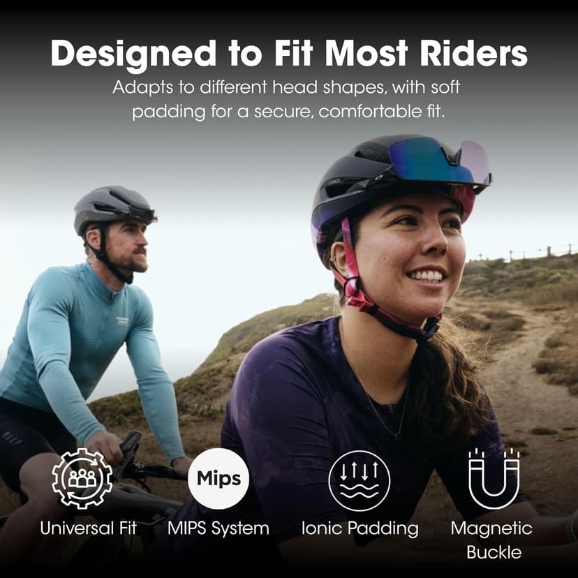 Lumos Ultra Aero GT Road Bike Helmet with Light | MIPS Lightweight Ventilation | Bicycle Helmets Commuter Cycling for Adults: Men, Women