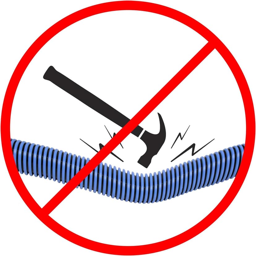 Poolmaster Manual Pool Vacuum Hose, 35 Ft x 1-1/2” for Inground & Above Ground Pools, Not for Automatic Cleaners, Kink-Free, Heavy Duty Pool Cleaner Hose with Swivel Cuff – Made in USA