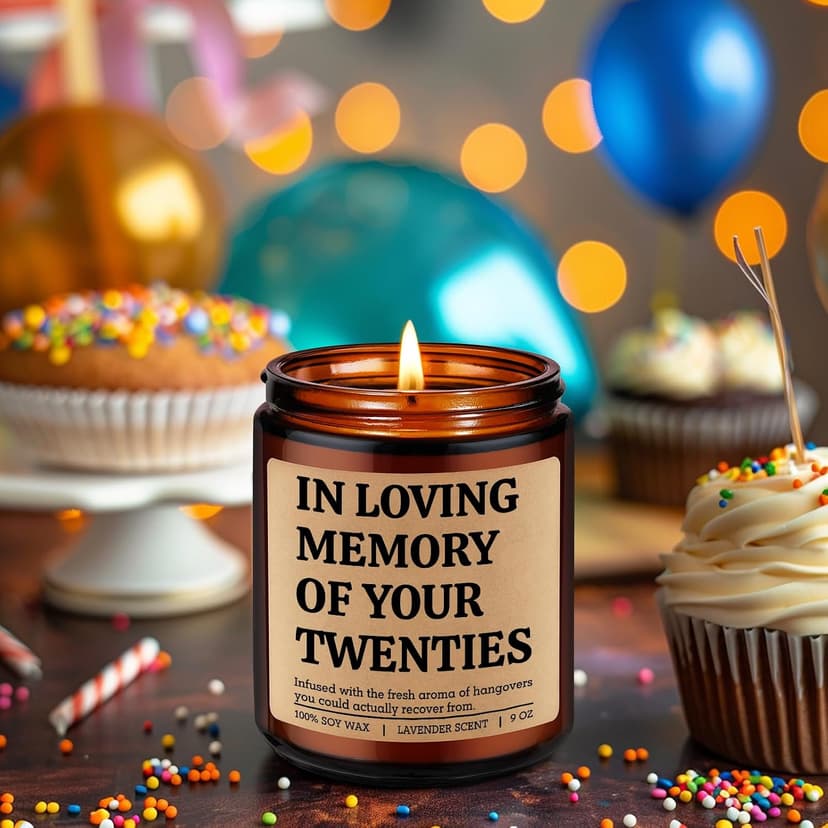 Gifts for 30 Year Old Woman, Man, Funny 30th Birthday Candle, 1996, Turning 30 Gifts Ideas for Friend, Daughter, Son, Brother GSPY Candle, 30th Birthday Gifts for Women, Men, Her, Him, 30 Year Old Bday B0FK4X2CKJ