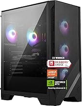 MSI Codex Z2 Gaming Desktop: AMD R7-8700F, GeForce RTX 5070, 32GB DDR5, 2TB m.2 NVMe SSD, USB Type-C, VR-Ready, Windows 11 Home : A8NVP-436US