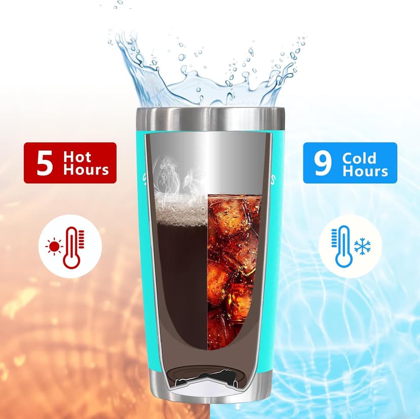 Book Lovers Gifts for Women - 20oz Stainless Steel Tumbler with Lid Straws, Perfect Bookish Gift for Readers, Book Club Gifts, Reading Accessories for Bookworms