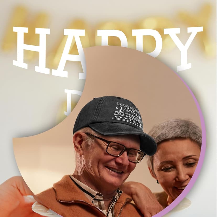 Birthday Gifts for Him Her, Ideal Gifts for Men Women, Vintage Hat