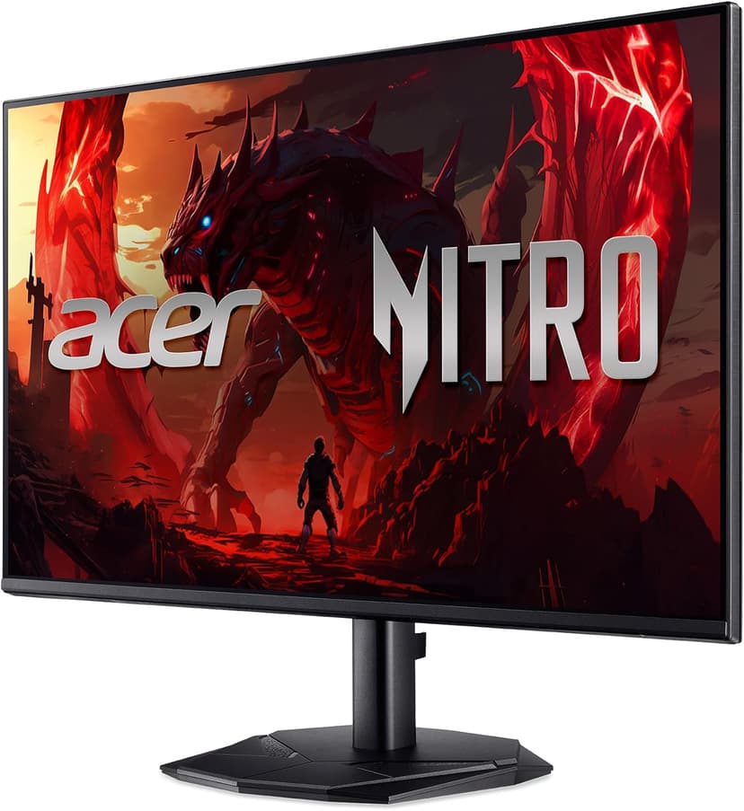 Acer Nitro 23.8” Gaming Monitor | Full HD 1920 x 1080 | IPS | ZeroFrame | AMD FreeSync | 144Hz Refresh Rate | 1ms (VRB) | sRGB 99% | 1 x Display Port 1.2 and 1 x HDMI 1.4 | KG241Y P6bip