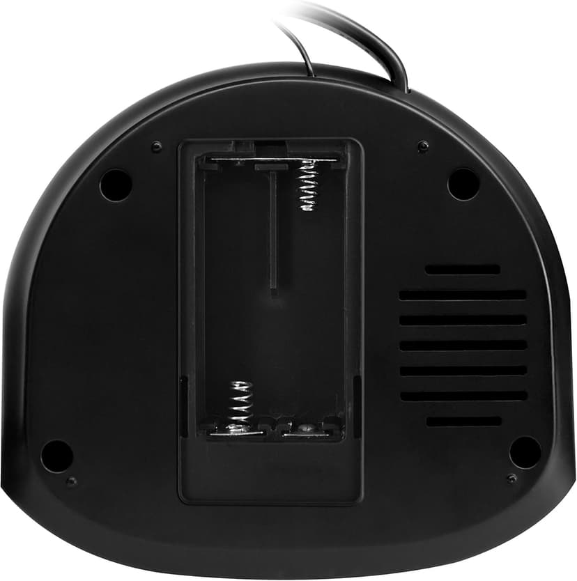 Magnasonic Digital AM/FM Clock Radio with Battery Backup, Dual Alarm, Sleep & Snooze Functions, Display Dimming Option (EAAC200)