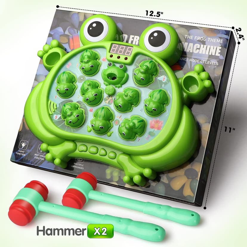 With 5 Modes,45 Levels,9 Music Spray and Light-up, Baby Toy Gifts for Early Learning, Birthday Gift for Toddler Boy Toys HopeRock Toys for 2 3 4 5 Year Old Boy,Toddler Toys Age 2-4 Birthday Gift B0B7WXKKWJ