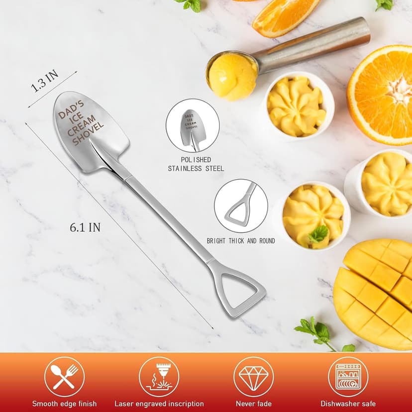 Gifts for Husband from Wife Birthday Christmas,Funny Husband's Ice Cream Shovel Scoop, Men's Anniversary Christmas, Valentines,Cool Birthday Gifts for Him