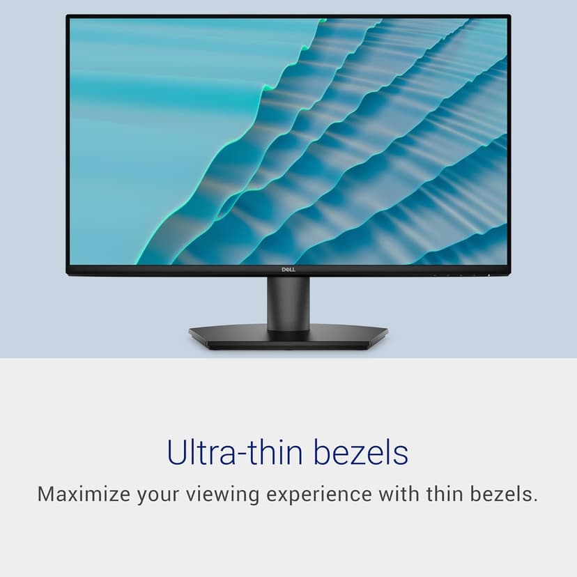Dell 27 Monitor - SE2726H - 27-inch FHD (1920x1080) 144Hz 1ms Display, in-Plane Switching (IPS) Technology, AMD FreeSync™, TÜV 3-Star 2X HDMI, Tilt