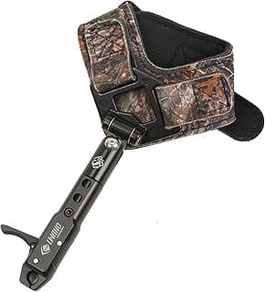 LWANO Archery Compound Bow Release Aids Trigger 360° Adjustable Wristband Release Aids for Adults Youth Kids Hunting Shooting Accessories