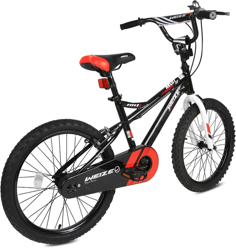 WEIZE Kids Bike,14 16 20 Inch Children Bicycle for Boys Girls Ages 3-12 Years Old, Rider Height 32-60 Inch, Coaster Brake, Multiple Color Options