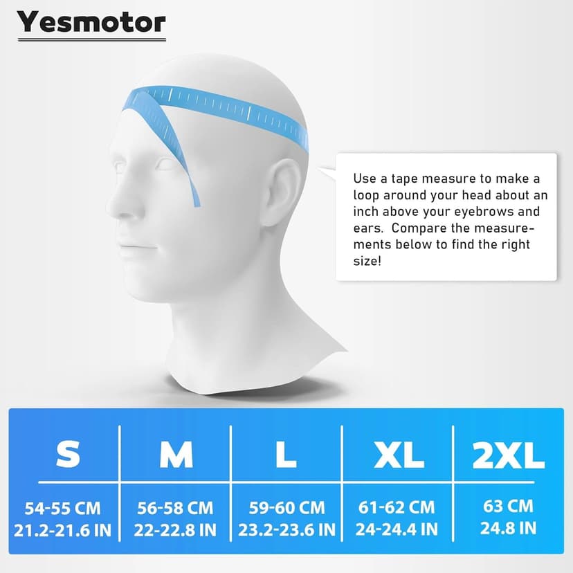 Yesmotor Half Helmet Polo Cap Half Shell Open Face Motorcycle Helmet - DOT Approved(Matte Black,Small)