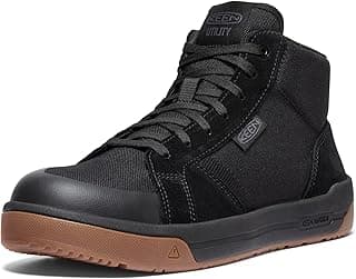 KEEN Utility Mens Keen Utility Men's Kenton Mid Top Composite Toe Breathable Work Sneakers