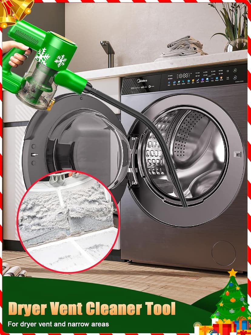 Cordless Vacuum Cleaner, 46Kpa//500W/55Mins Vacuum Cleaners for Home, Self-Standing Stick Vacuum, LED Display & Anti-Tangle, Lightweight Rechargeable Vacuum for Carpet, Floor