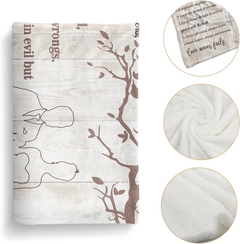 Wedding Gifts for Couples 2025 Soft Blanket, Bridal Shower Gifts for Bride to Be, Anniversary Mr and Mrs Gifts, Wedding Gifts for Newlyweds Just Married Gifts Wedding Throw Blanket 60 * 50