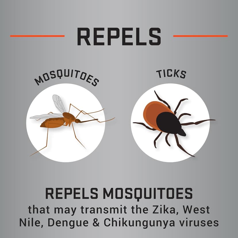 Repel 100 Mosquito and Insect Repellent, 4 Ounces, With DEET, 10-Hour Protection Long-Lasting Insect Repellent Bug Spray Repels Mosquitoes, Ticks, Gnats, Biting Flies, Chiggers And Fleas