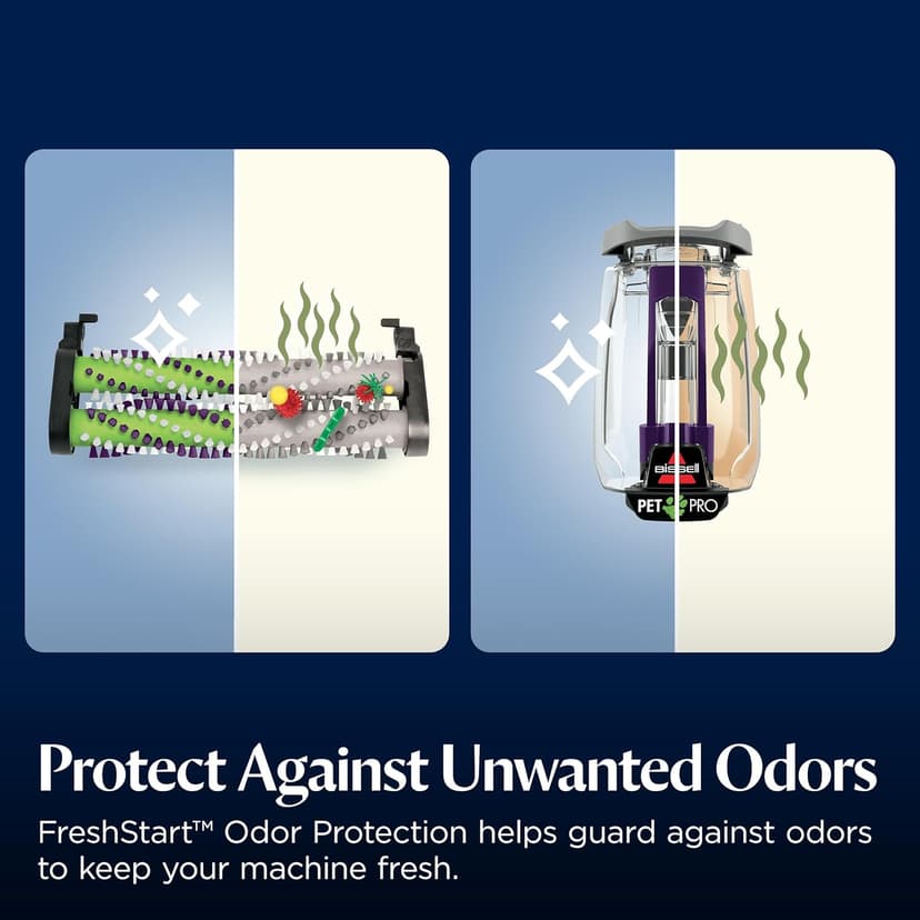 Bissell ProHeat 2X Revolution Pet Pro Plus, 3588F, Upright Deep Cleaner, 30-minute Dry Time, Dual Dirt Lifter Powerbrush, Hose & Tool Attachment, Pet Upholstery and Tough Stain Tool Included