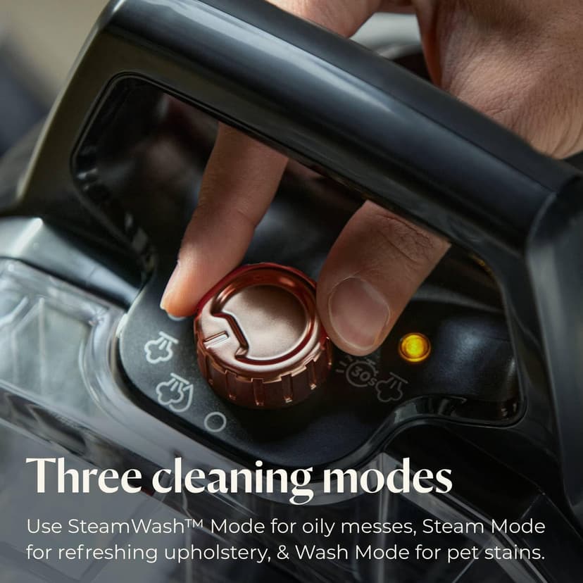 BISSELL Little Green HydroSteam Multi-Purpose Portable Carpet and Upholstery Cleaner, Car and Auto Detailer, 3618