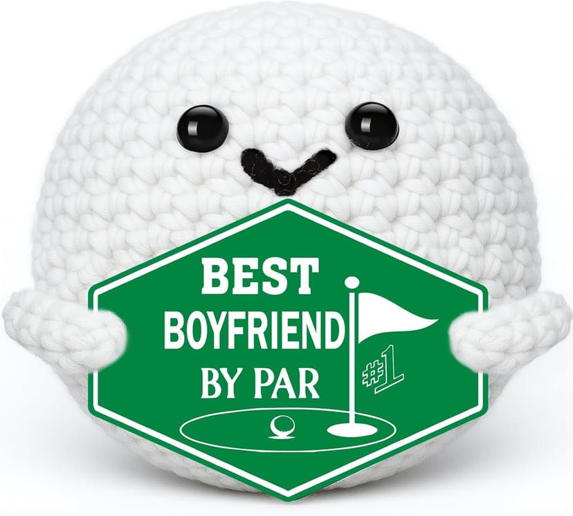 Funny Crochet Golf Ball Accessories Christmas Stocking Stuffers for Boyfriend Him Fiance Anniversary Valentines Romantic Gift Gifts for Boyfriend Bf Birthday - Sweetest Day Gifts for Him Men B0GDGBKLKJ
