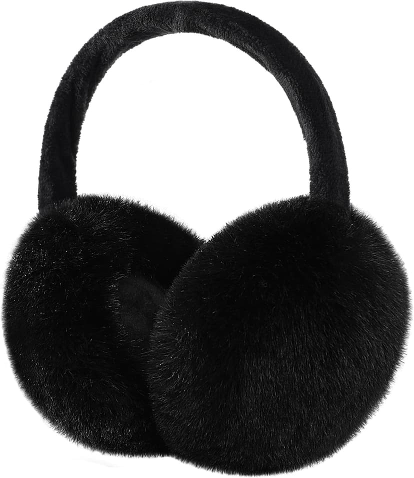 Nimalpal Ear Muffs for Winter Women - Adjustable Earmuffs for Women Winter Foldable