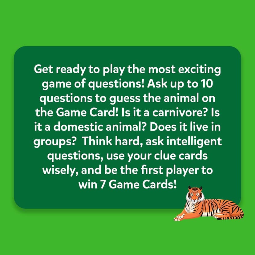 Skillmatics Guess in 10 Animal Planet, Card Game, Perfect for Boys, Girls, Kids, Teens, Adults Who Love Animals, Trivia Games, Travel Games, Screen-Free Fun, Gifts for Ages 6, 7, 8, 9, 10, and Up
