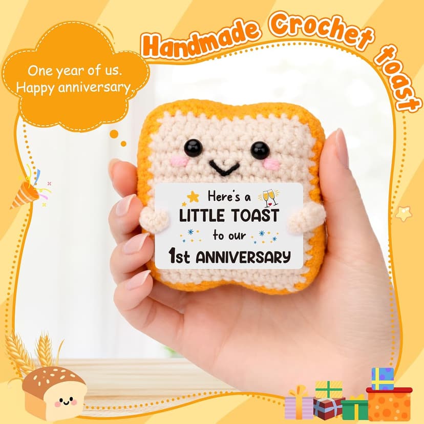 MAMAGIFTREE 1st Anniversary Wedding Gifts for Couples Husband Wife, Romantic One Year Anniversary First Milestone Present for Boyfriend Girlfriend Him Her B0GTZFXQSS