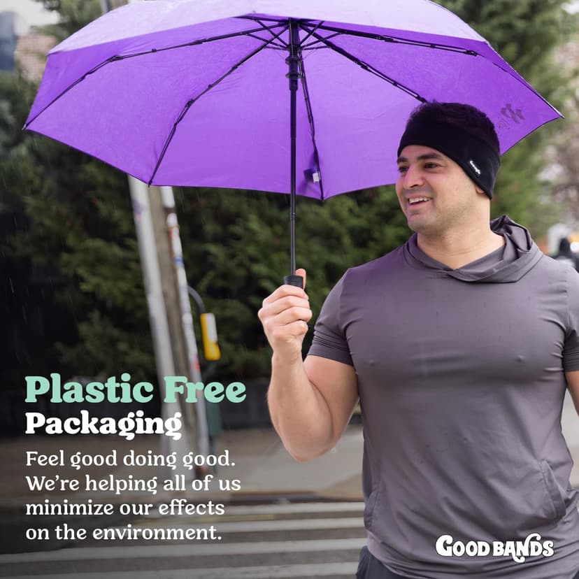 Good Bands Winter Fleece Ear Warmer Headband for Men and Women - Unisex ear muffs - Gear for Cold Weather – Perfect Head Bands for Ski, Cycling, and Running