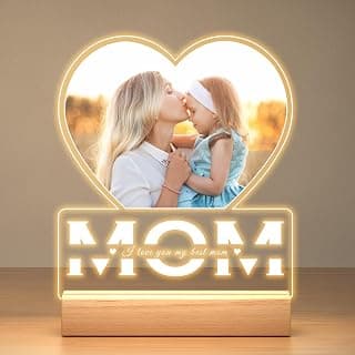 Personalized Picture Frame, Mom Picture Frame, Personalized Birthday Gifts for Mom Custom Picture Frames, Personalized Gifts for Mom from Daughter and Son B0D84JSBMS