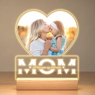 Personalized Picture Frame, Mom Picture Frame, Personalized Birthday Gifts for Mom Custom Picture Frames, Personalized Gifts for Mom from Daughter and Son B0D84JSBMS